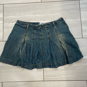 Y2K Denim Mini Skirt